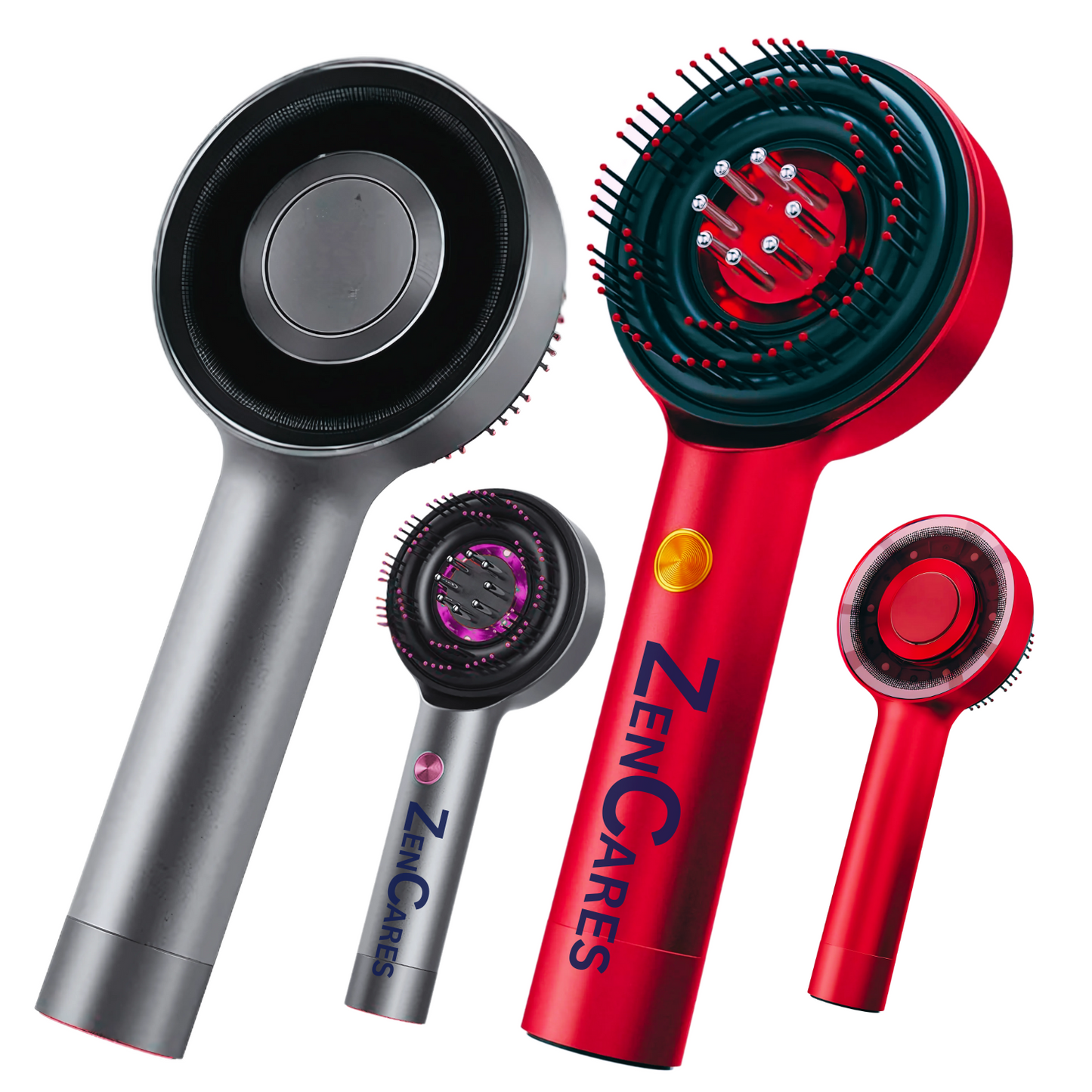 3 in 1 ZenCares Scalp Massaging Brush
